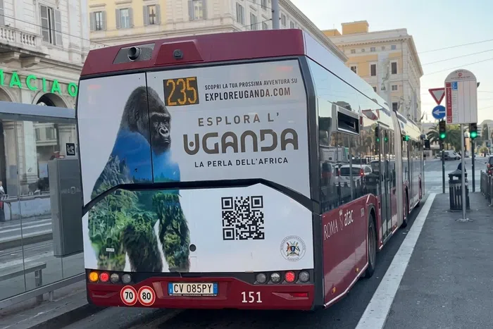 Uganda Takes Wildlife Magic to Italy Streets to Attract Tourists